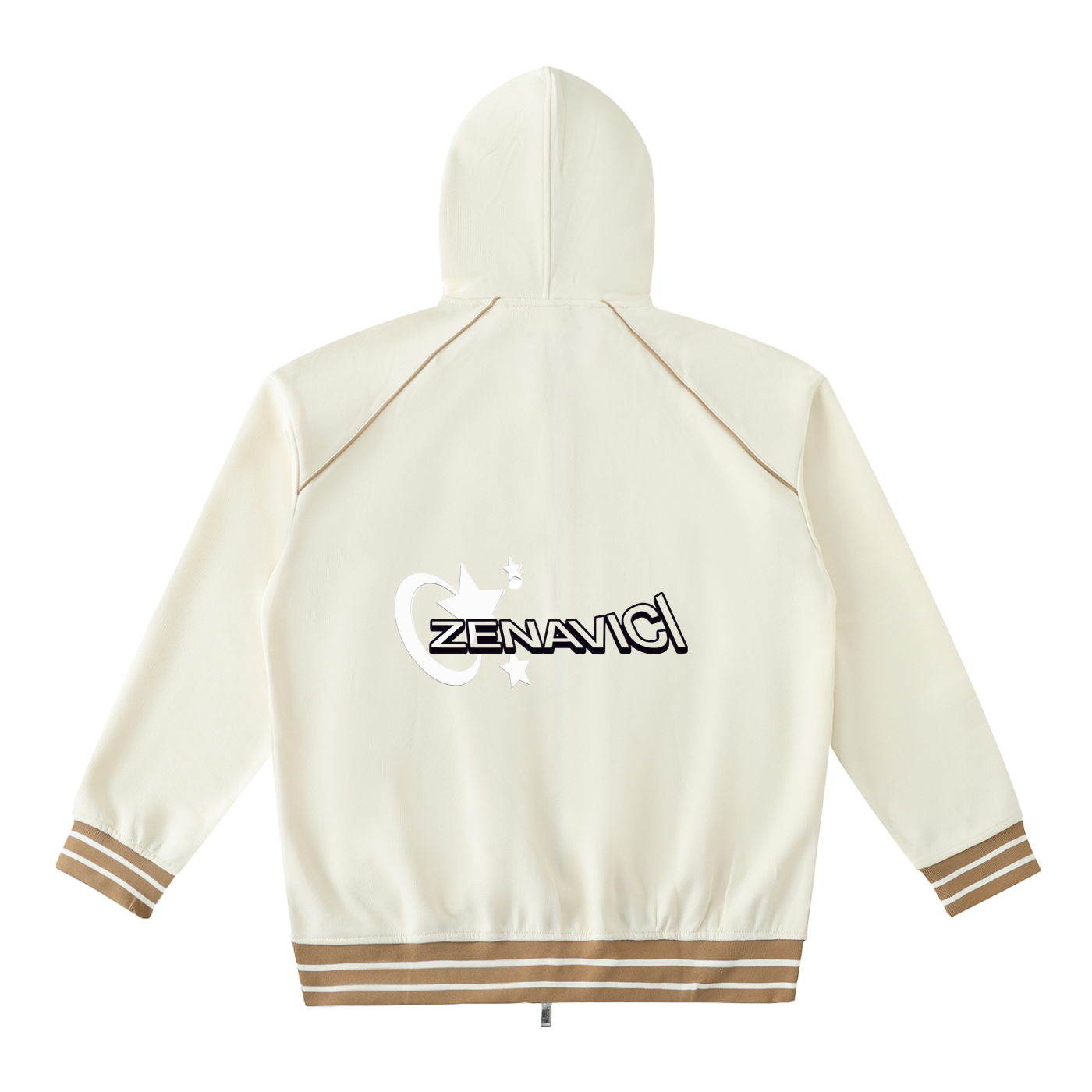 Unisex Blend Zip Hoodie