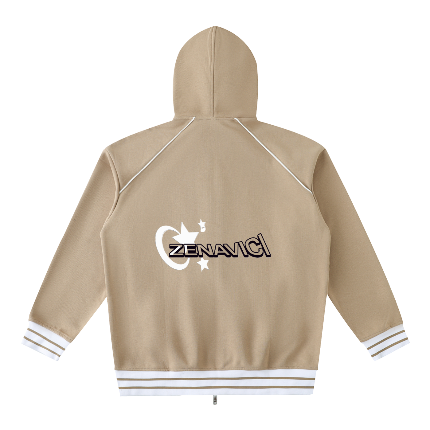 Unisex Blend Zip Hoodie