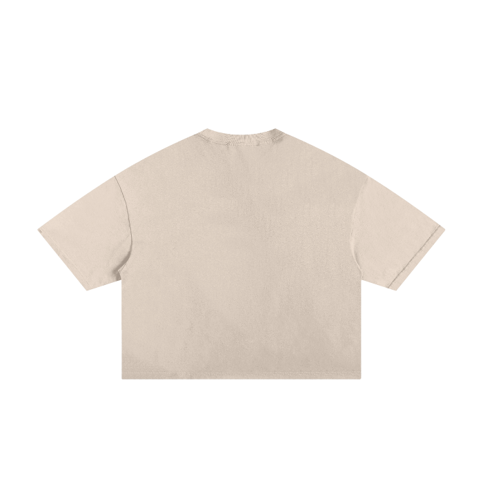 Unisex Classic Frayed Boxy Tee