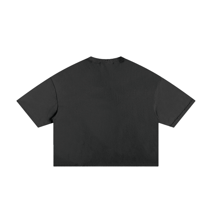 Unisex Classic Frayed Boxy Tee