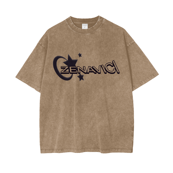 Acid Wash Oversize T-Shirt - 250 GSM