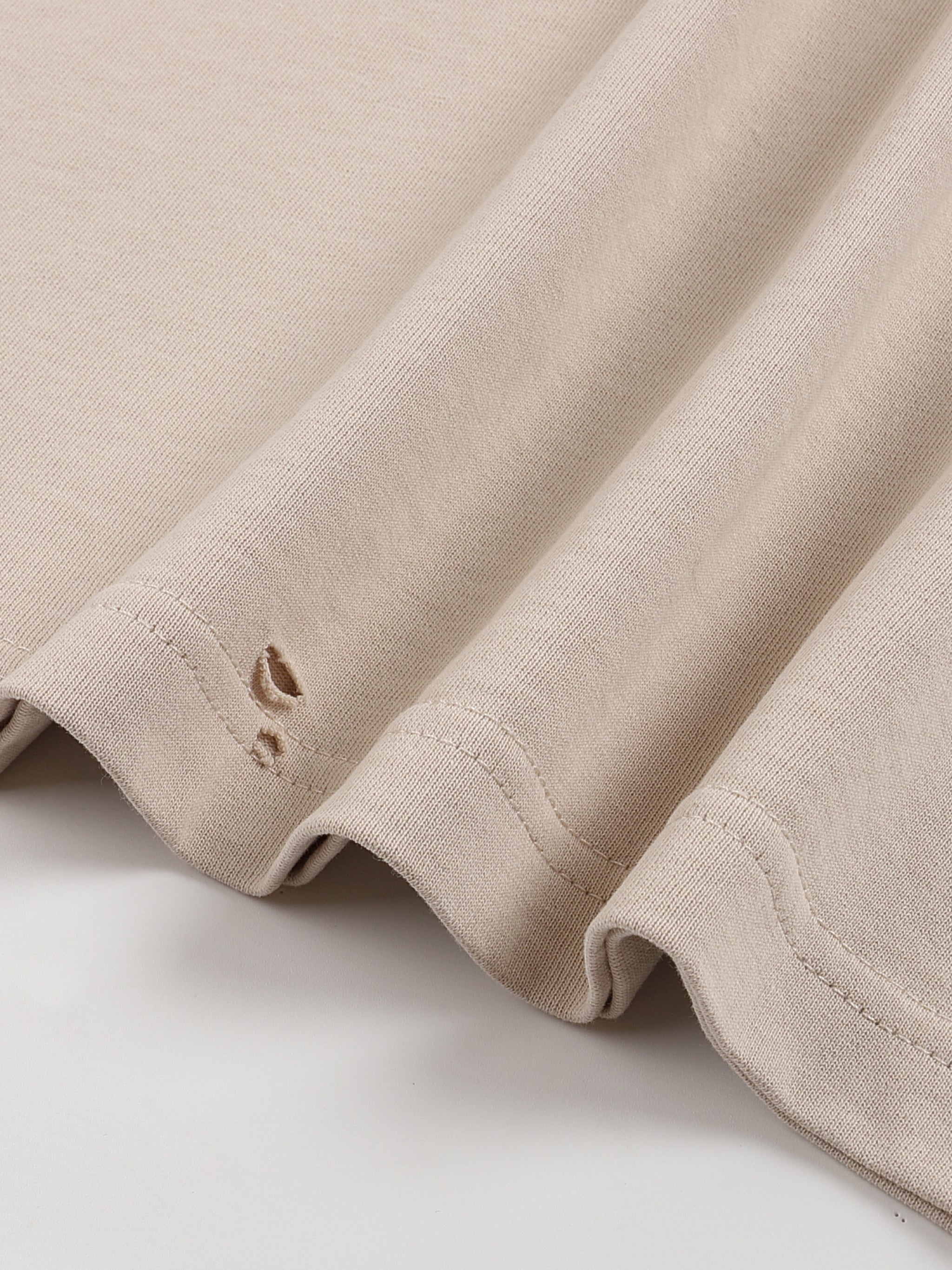 Unisex Classic Frayed Boxy Tee