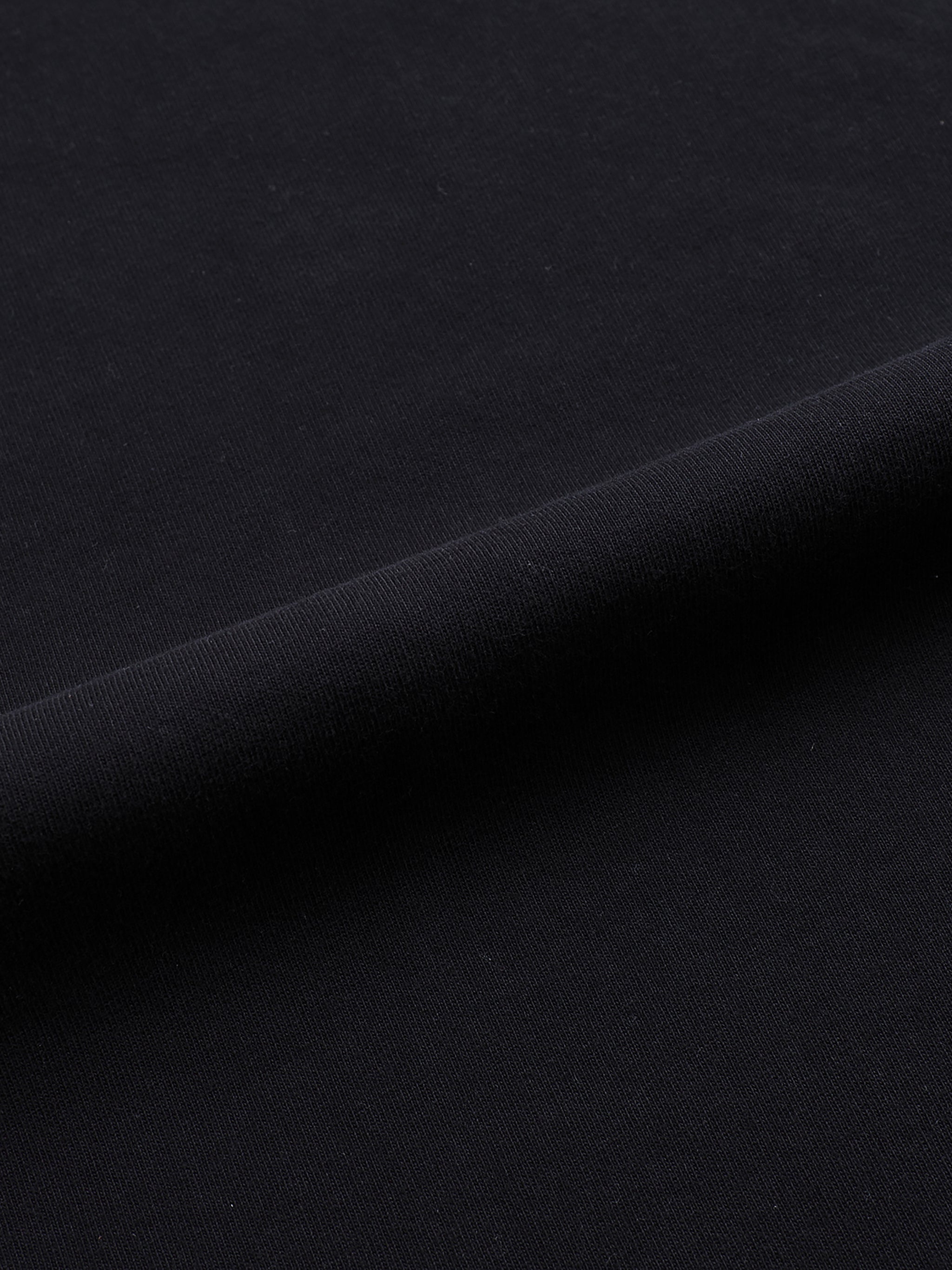 Streetwear Contrast-Stitched Cotton T-Shirt